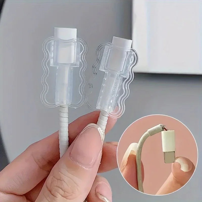 Cable Lock Flexible - Data Cable Protector Sleeves,Anti-Breakage Cord Saver,Mobile