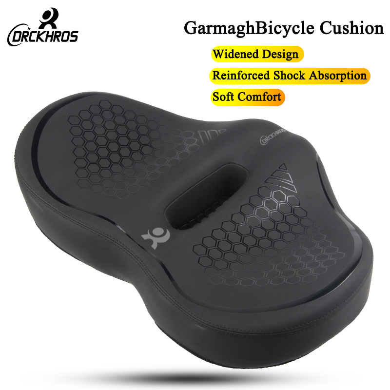 Commuter Cycling - DRCKHROS Comfortable Bicycle Saddle Double Shock