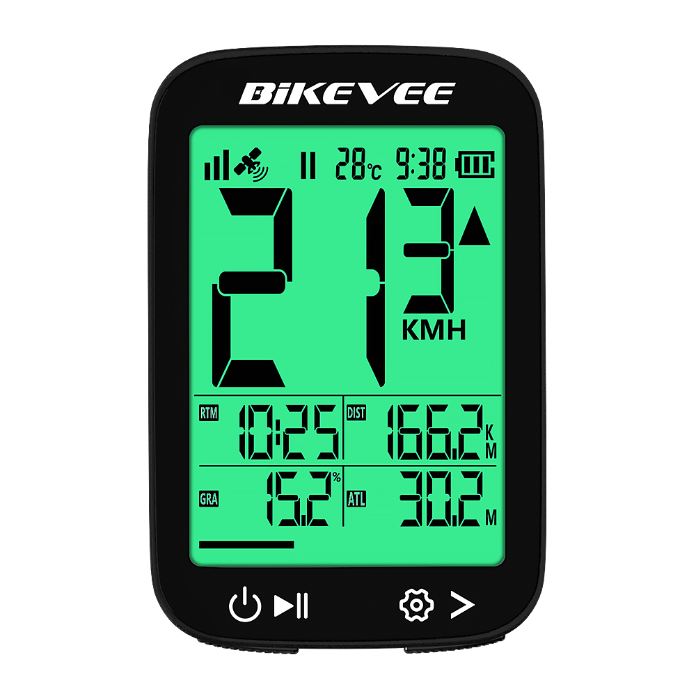 Commuter Cycling - Bike Computer Waterproof Wireless GPS Riding