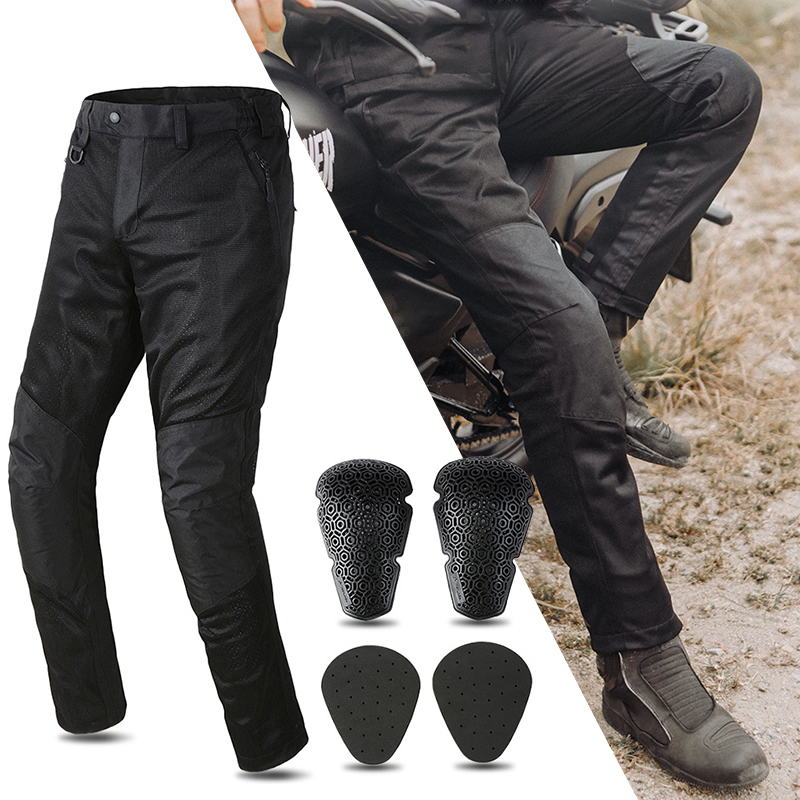 Summer Mesh Motorcycle Pants M - Cycling Commuter Pants 评论和价格