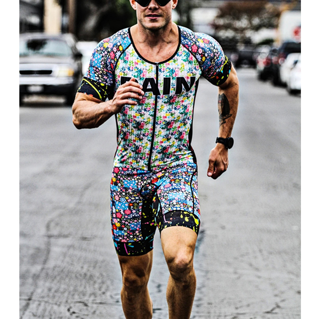 Triathlon Aero Racing Suit Men - Cycling Commuter Pants 评论和价格