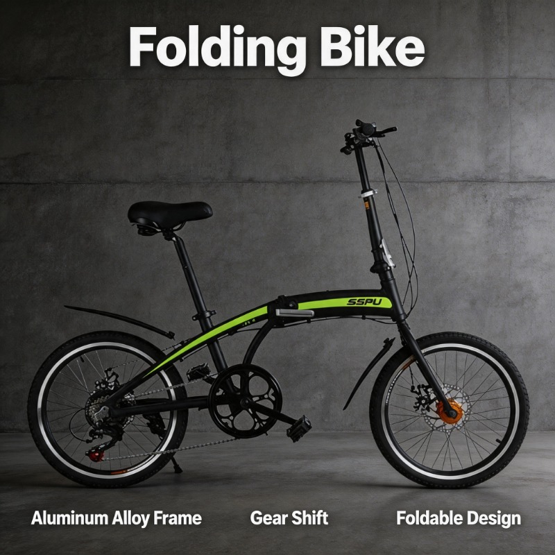 20 Inch Folding Bike - Lightwe - Commuter Biking 评论和价格