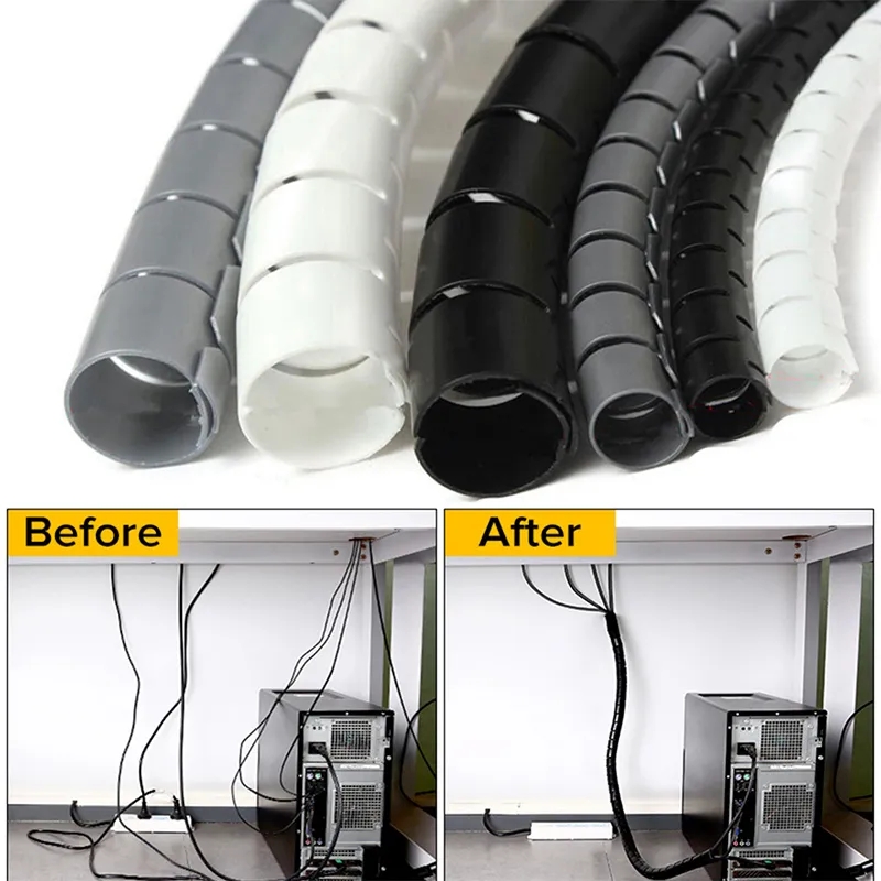 1/2M Flexible Spiral Cable Org - Cable Lock Flexible 评论和价格
