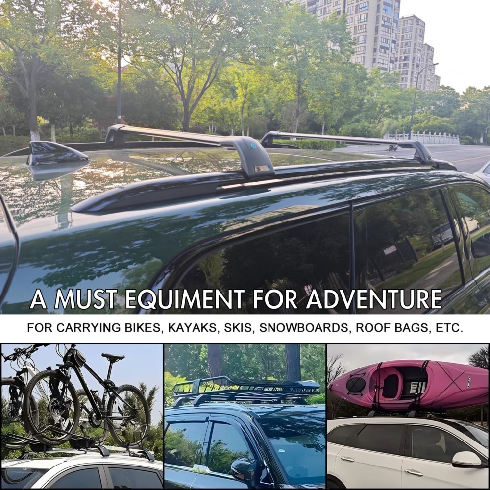 2Pcs Cross Bar Ajustable Fits  - Cargo Rack Aluminum 评论和价格