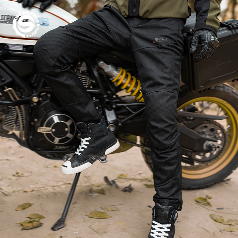 Star Field Knight New Motorcyc - Cycling Commuter Pants 评论和价格