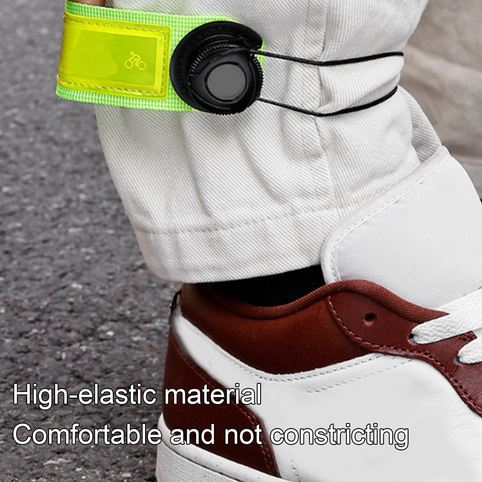 Bike Pants Leg Strap Reflectiv - Cycling Commute Pants 评论和价格