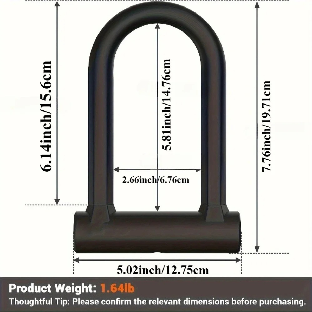 Bike Lock Heavy Duty Anti Thef - U Lock Heavy Duty 评论和价格