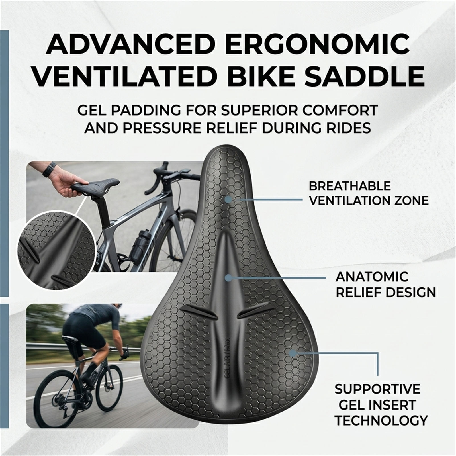 Silicone Bicycle Seat Cover Th - Commuter Cycling 评论和价格
