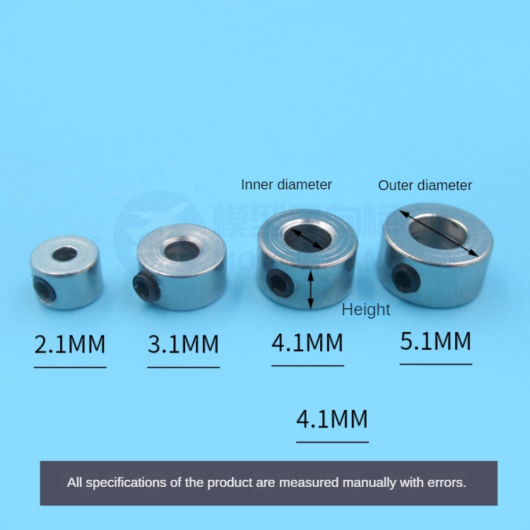 5pcs Metal 2.1mm/2.6mm/3.1mm/4 - Cable Lock Flexible 评论和价格