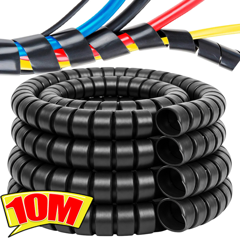 Spiral Cable Wire Wrap Cable W - Cable Lock Flexible 评论和价格