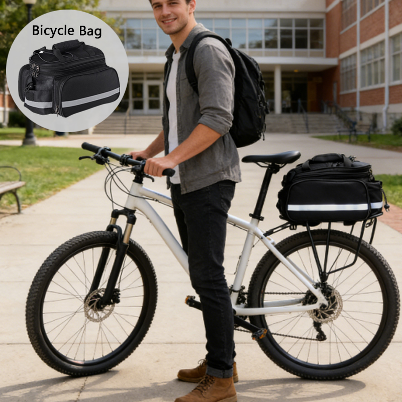 1pcs Bicycle Trunk Bag Bike Re - Cycling Commute Rain 评论和价格