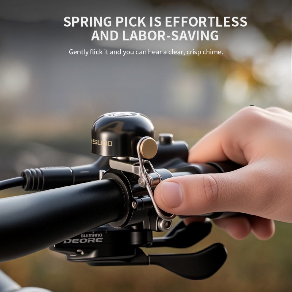 TOSUOD Retro Classical Bicycle - Bell Handlebar Ring 评论和价格