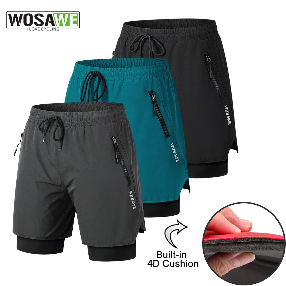 WOSAWE MTB Shorts Summer Men C - Cycling Commuter Pants 评论和价格