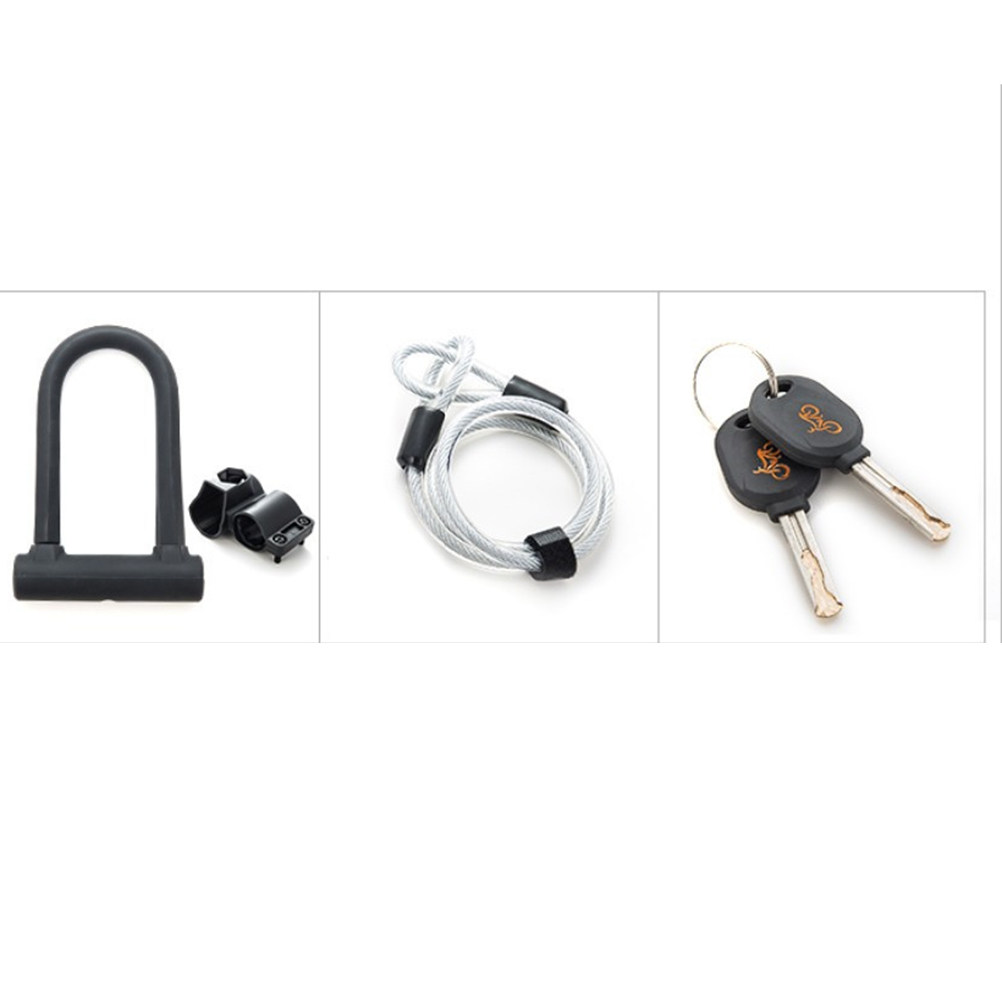 Heavy Duty Black Bike U Lock S - U Lock Heavy Duty 评论和价格