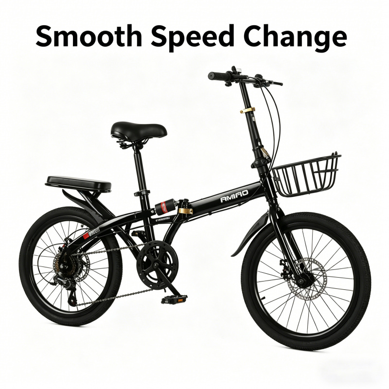 20Inch Folding Bike 7 Speed Ad - Commuter Biking 评论和价格