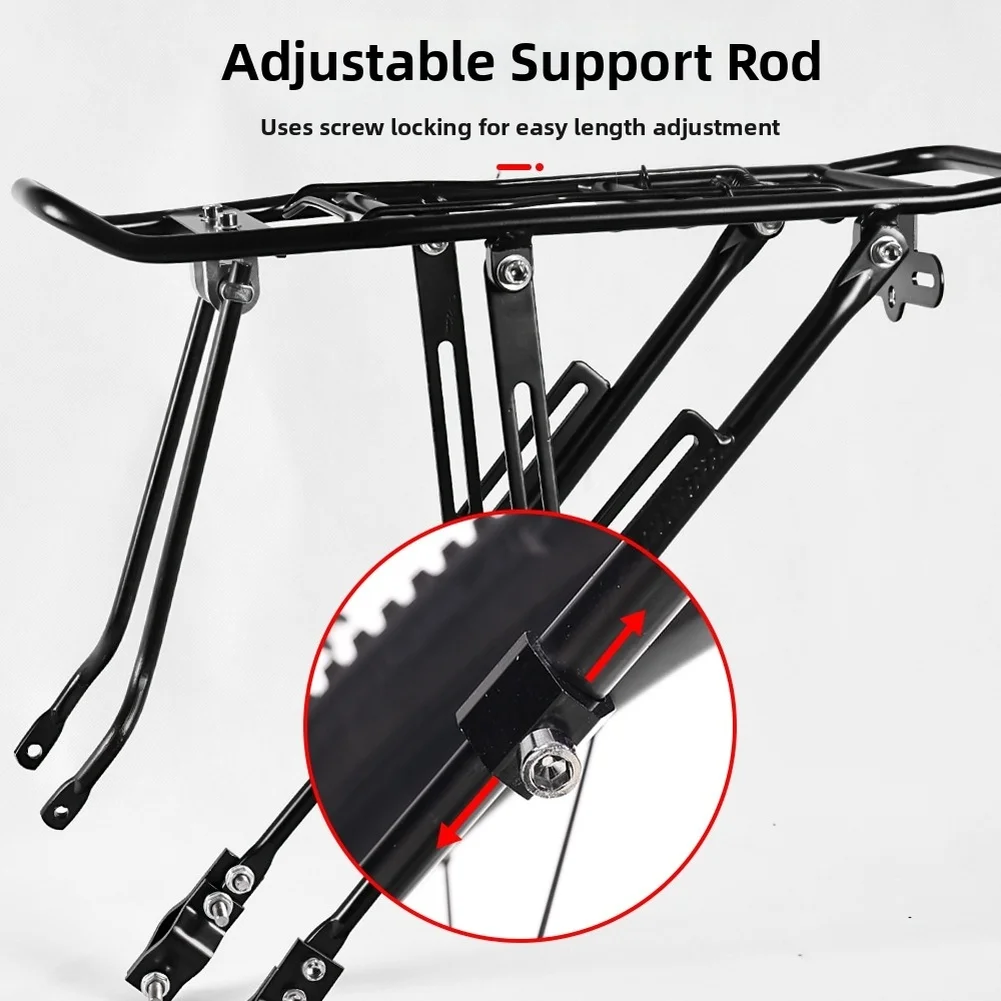 Bike Rear Rack For Disc Brake  - Cargo Rack Aluminum 评论和价格
