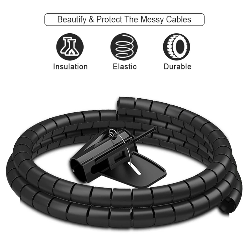 2M 16/10mm Flexible Spiral Cab - Cable Lock Flexible 评论和价格